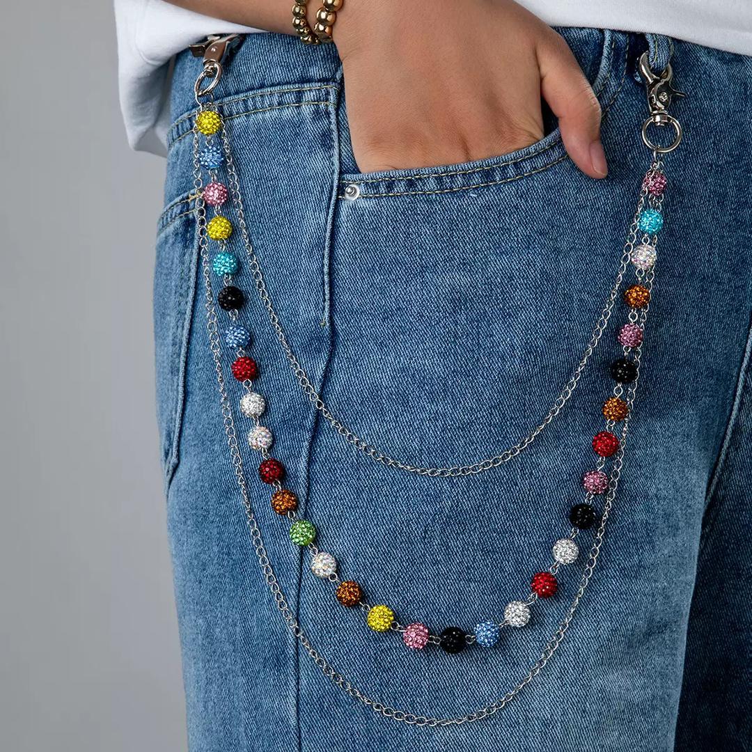 Men jean chain thumbnail 2