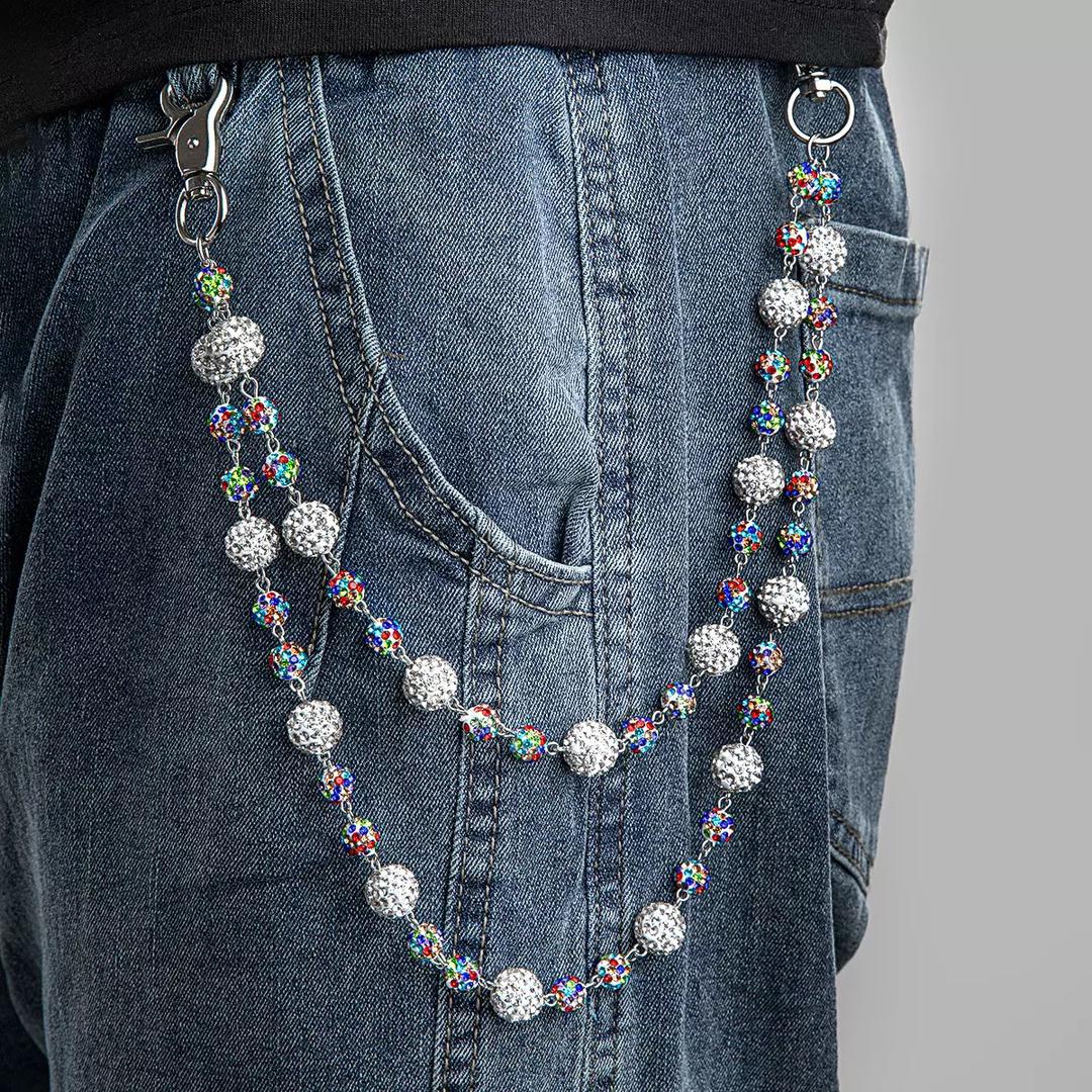 Men jean chain thumbnail 3